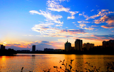 家鄉的夕陽
