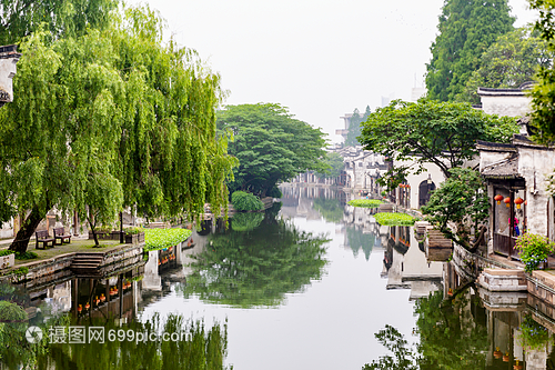 浙江湖州南潯古鎮(zhèn)水鄉(xiāng)風(fēng)光